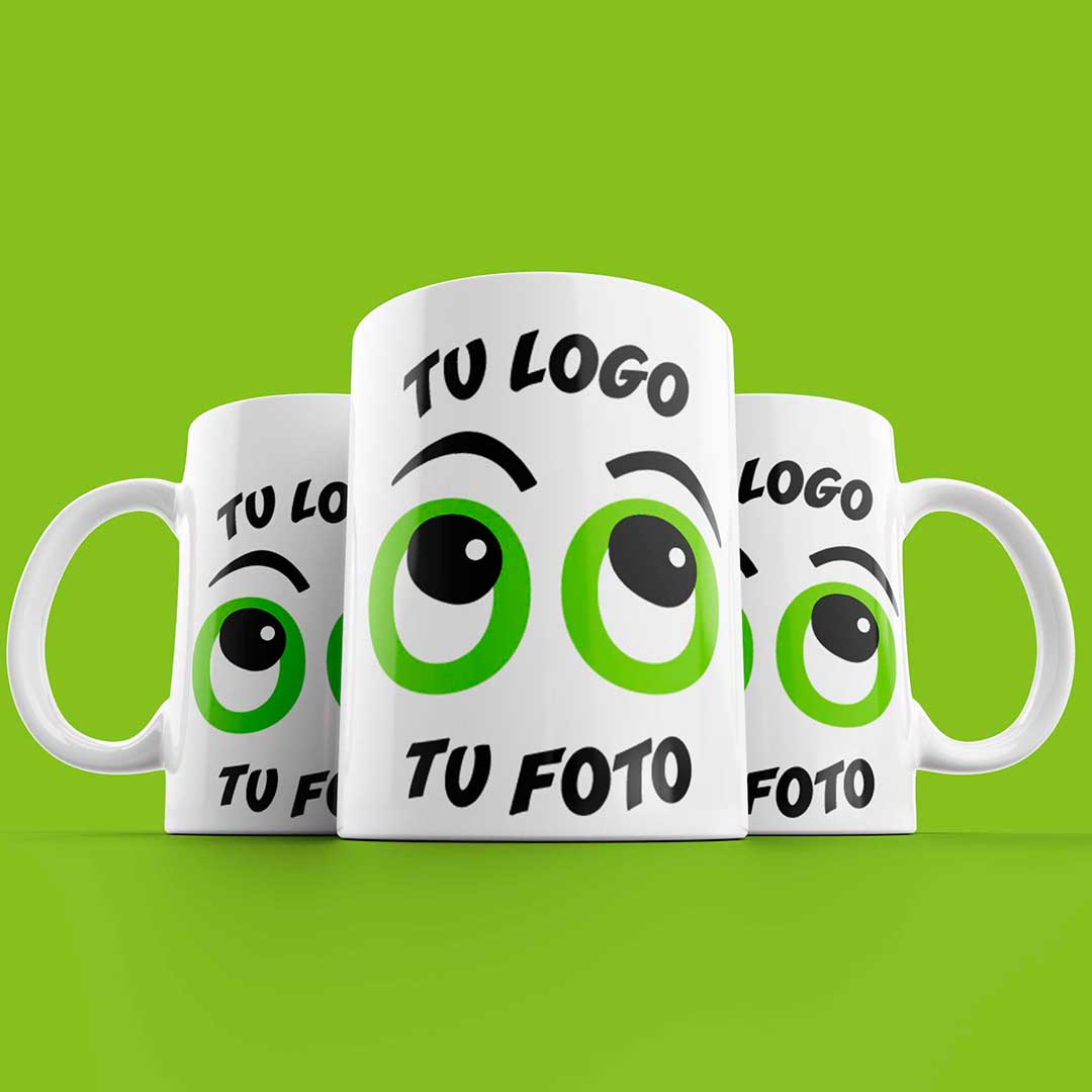 Taza de cerámica blanca - Imagen 7