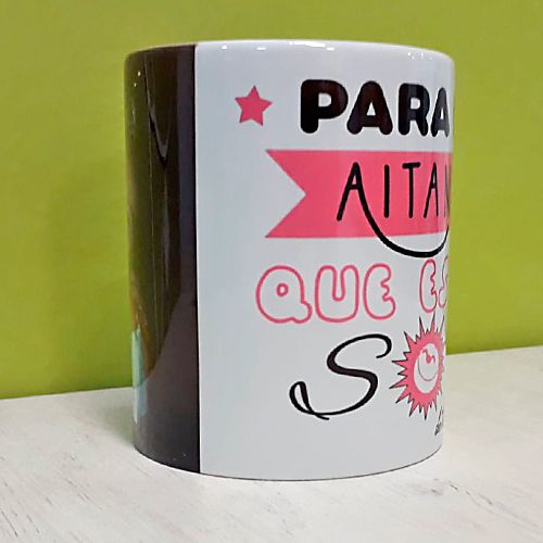 Taza de cerámica blanca - Imagen 6