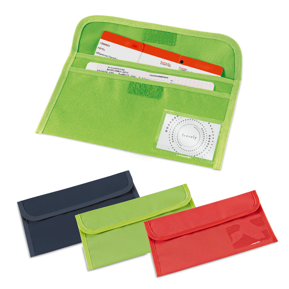 Porta documentos de viaje