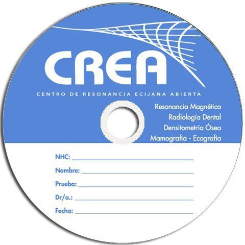 Cd virgen impreso