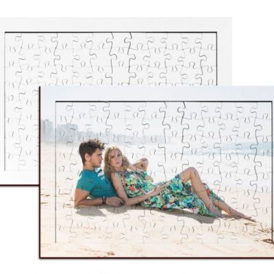 Puzzle de 96 piezas de madera con marco