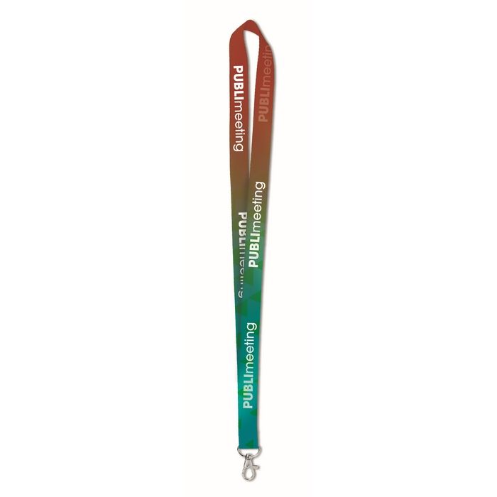 Lanyard de poliéster impreso en sublimación - Imagen 4
