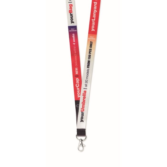 Lanyard de poliéster impreso en sublimación - Imagen 6