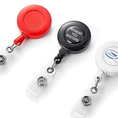 Yoyó extensible porta identifcador (Pack 100 unid.)