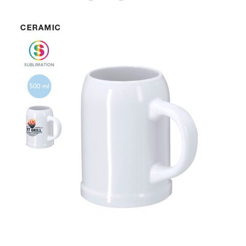 Jarra Cerveza Cerámica