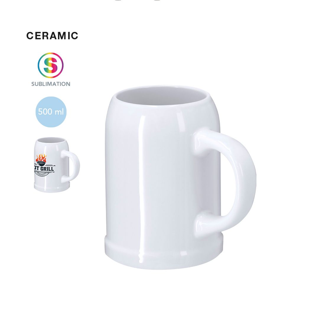 Jarra Cerveza Cerámica