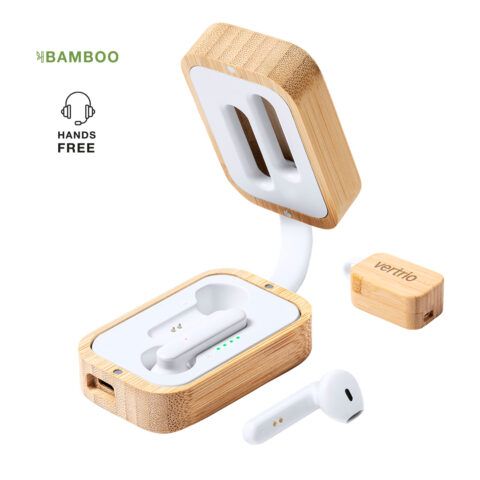 Auriculares bambú