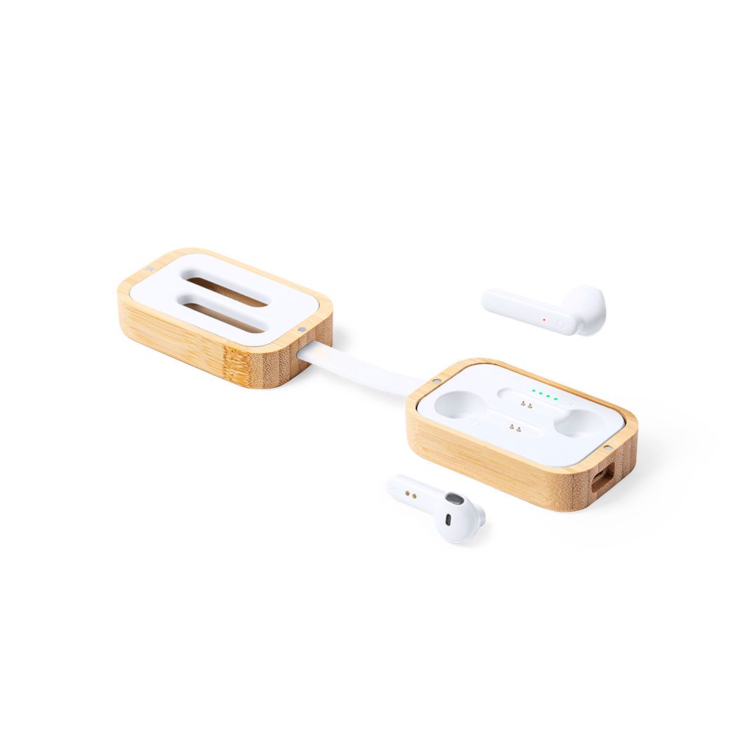 Auriculares bambú - Imagen 4