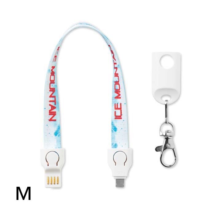 Lanyard y cable cargador 2 en 1 - Imagen 5