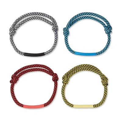 Pulsera cordón ajustable de 2 tonos - Imagen 5