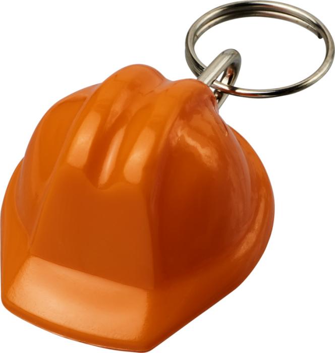 Llavero de material reciclado con forma de casco protector - Imagen 4