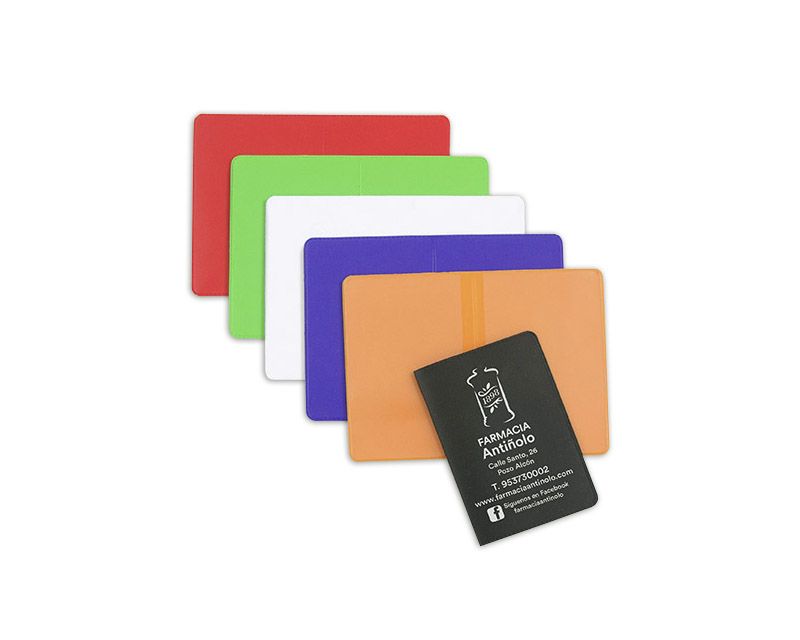 Funda Plástico Tarjetero Doble - Imagen 3