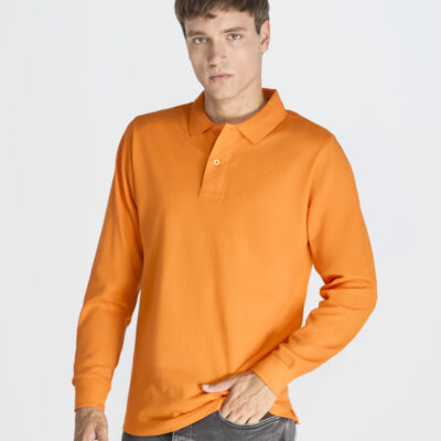 Regular Polo LS Man Algodón 210 g/m² JHK