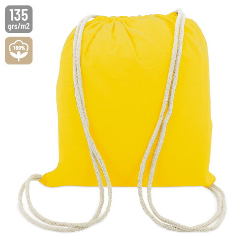 Bolsa mochila algodón - Imagen 2