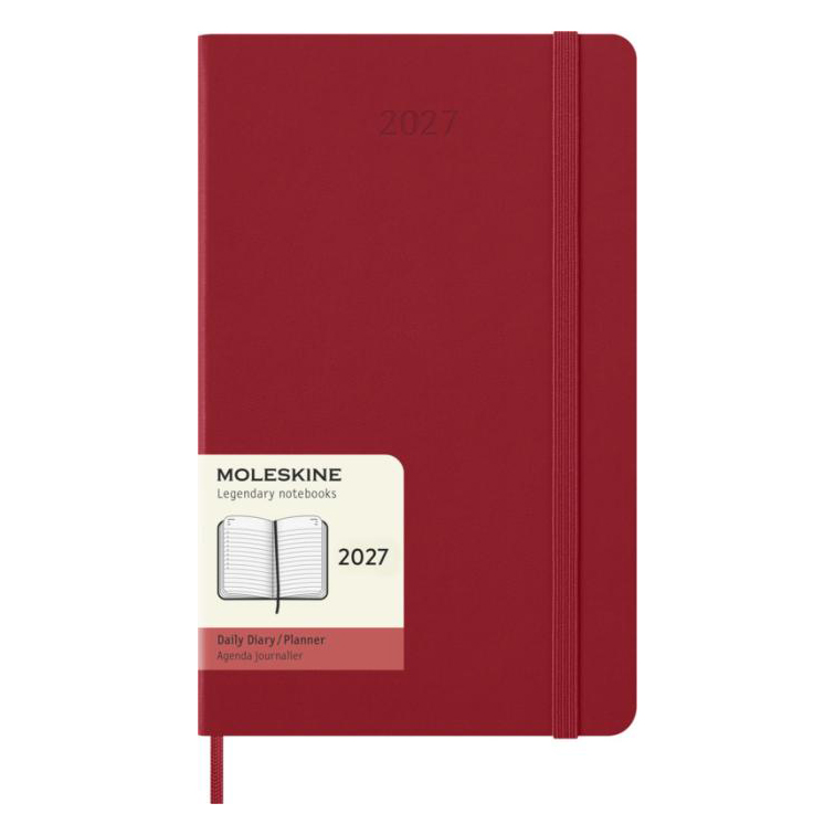 Agenda diaria de 12 meses con tapa dura Moleskine - Imagen 3